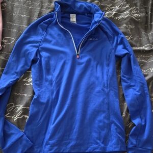 Ovi Women's Royal Blue Long Sleeve Top